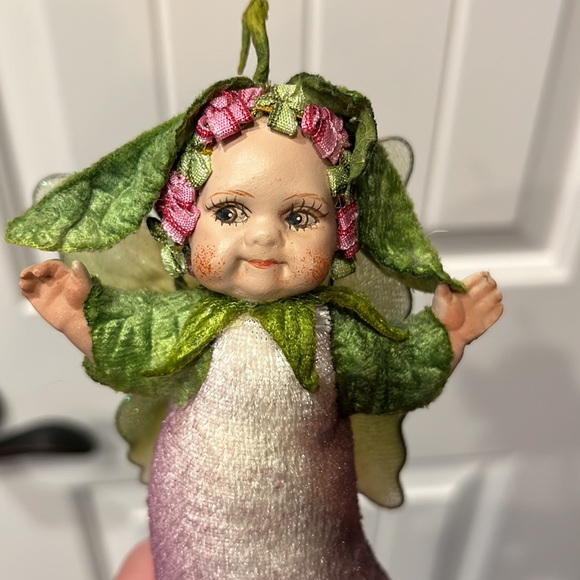 RARE Mark Roberts Cabbage Patch Baby Eggplant Fairy - Picture 2 of 4